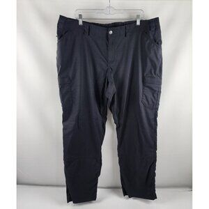 Duluth Trading Pants Women 22W Black Plus Dry On The Fly Bootcut Cargo (42x31)